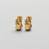 Fingerprint Earstick, 18K Goldplated